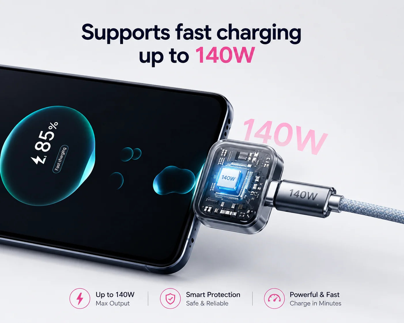 Intelligent Fast Charger with Auto Disconnect